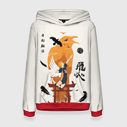 Женская толстовка Волейбол Fly High Hinata