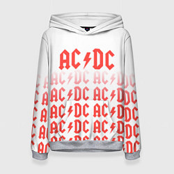 Женская толстовка Acdc Паттерн