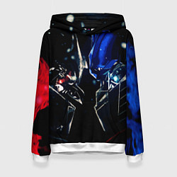 Женская толстовка Тансформеры Оптимус и Мегатрон 2022