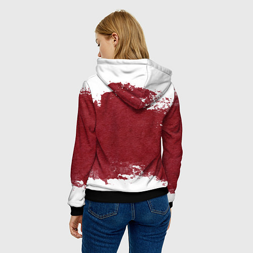 Женская толстовка Sonic Exe! / 3D-Черный – фото 4