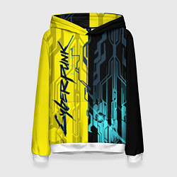Женская толстовка CYBERPUNK 2077 Логотип