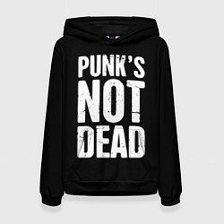 Женская толстовка PUNKS NOT DEAD Панки Живы