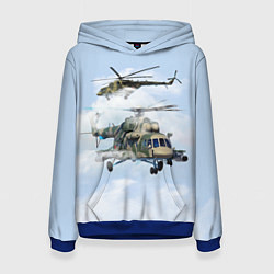 Женская толстовка Ми-8 Вертолёт