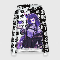 Женская толстовка Genshin Impact: Сегун Райдэн