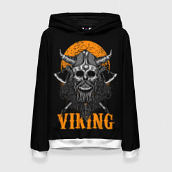 Женская толстовка ЧЕРЕП ВИКИНГА VIKINGS SKULL