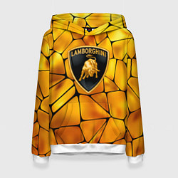 Женская толстовка Lamborghini Gold плиты