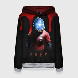 Женская толстовка Prey dark blood