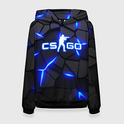 Женская толстовка КС ГО - 3D ПЛИТЫ