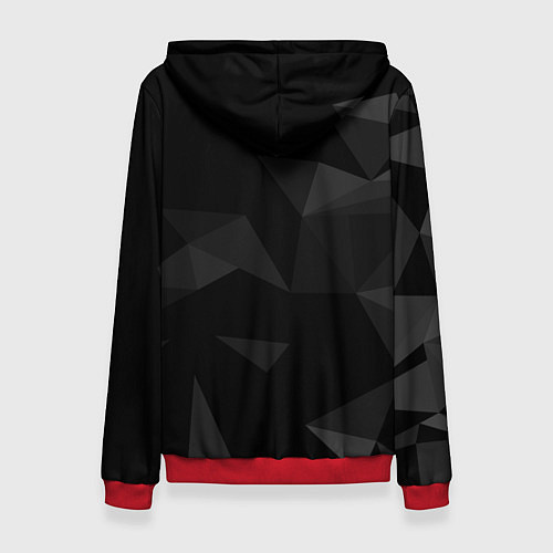 Женская толстовка Infiniti Инфинити / 3D-Красный – фото 2