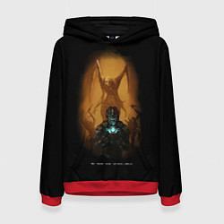 Женская толстовка Так темно и одиноко