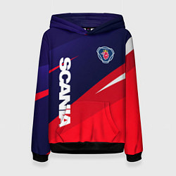 Женская толстовка Scania Скания