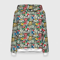 Женская толстовка Деньги Казино