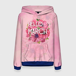 Женская толстовка Hello march