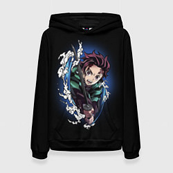 Женская толстовка ТАНДЖИРО КАМАДО ДЫХАНИЕ ВОДЫ