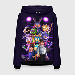 Женская толстовка Five Nights at Freddys: Security Breach персонажи