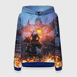 Женская толстовка ELDEN RING БИТВА С ДРАКОНОМ