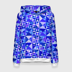 Женская толстовка Камуфляж спортивный Призма - Лагуна