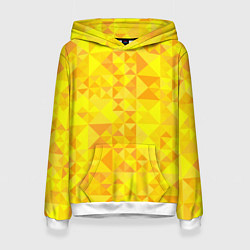 Женская толстовка Камуфляж спортивный Призма - солнце