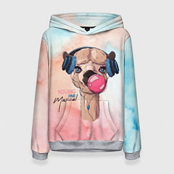 Женская толстовка Young musical