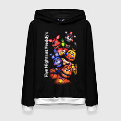 Женская толстовка Five Nights at Freddys - FNAF - персонажи игры