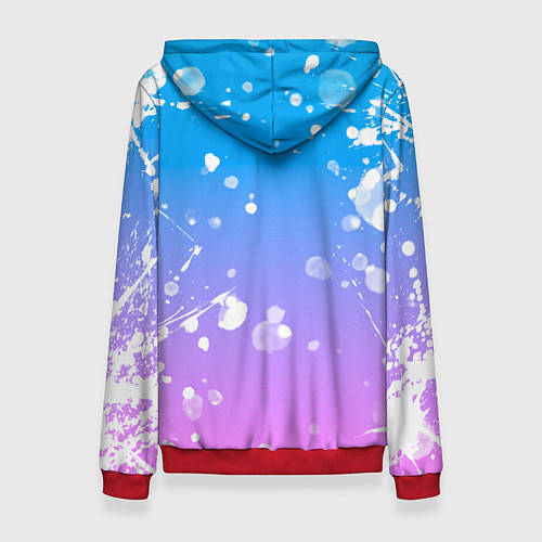 Женская толстовка Astro / 3D-Красный – фото 2