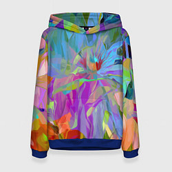 Женская толстовка Abstract color pattern Summer 2022