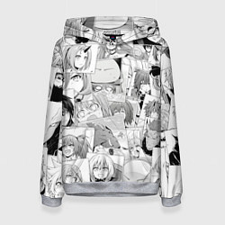 Женская толстовка О моём происхождении в слизь pattern