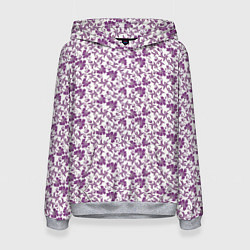 Женская толстовка Фиолетовая гжель