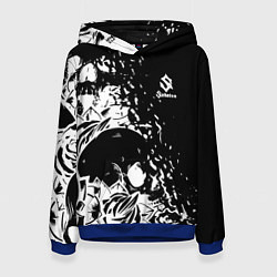 Женская толстовка Sabaton - сабатон черепа