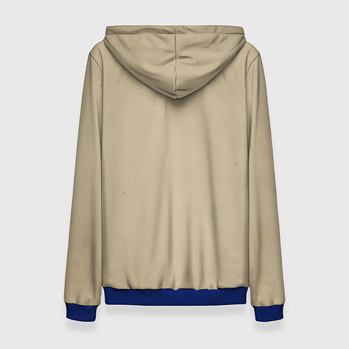 Женская толстовка Античная история / 3D-Синий – фото 2