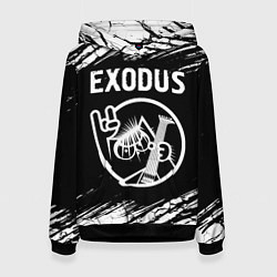 Женская толстовка Exodus КОТ Краски