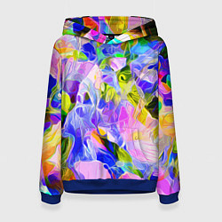 Женская толстовка Красочный цветочный узор Весна - Лето 2023 Colorfu