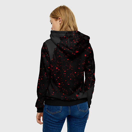 Женская толстовка Админ Правда / 3D-Черный – фото 4