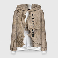 Женская толстовка Только для Италии Мешковина Рваньё Only for Italy
