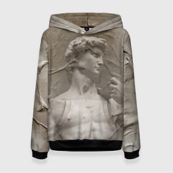 Женская толстовка Микеланджело Буонарроти Давид Пост-арт Michelangel