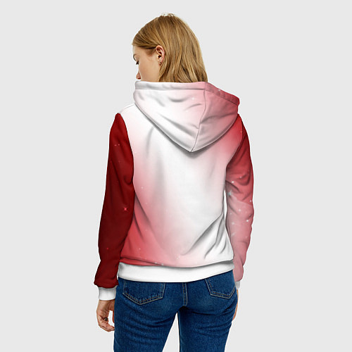 Женская толстовка Eat Sleep Forza Horizon Repeat / 3D-Белый – фото 4