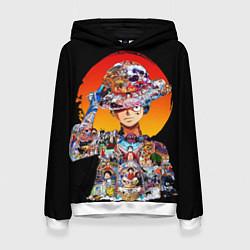 Женская толстовка ВАН ПИС АРКИ В ЛУФФИ ONE PIECE