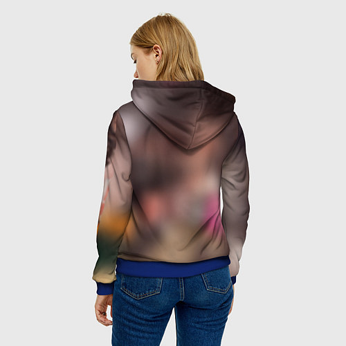 Женская толстовка OG BUDA FREERIO / 3D-Синий – фото 4