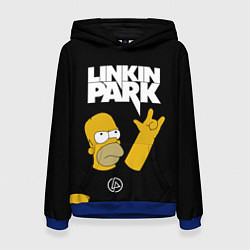 Женская толстовка LINKIN PARK ГОМЕР СИМПСОН, SIMPSONS