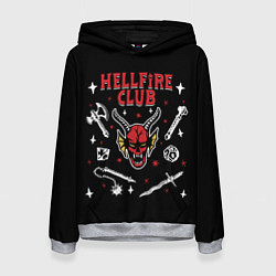 Женская толстовка HELLFIRE CLUB STRANGER THINGS