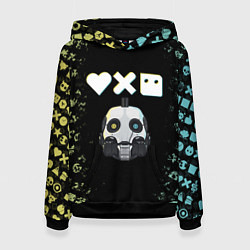 Женская толстовка Love, Death and Robots Pattern