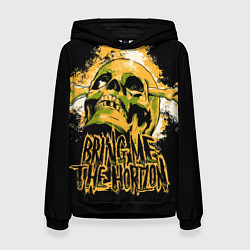 Женская толстовка Bring Me the Horizon Череп