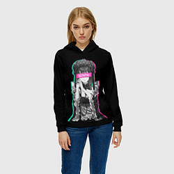 Толстовка-худи женская My Dress-Up Darling: Senpai, цвет: 3D-черный — фото 2