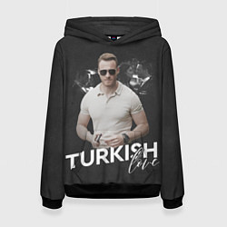 Толстовка-худи женская Turkish Love Serkan, цвет: 3D-черный