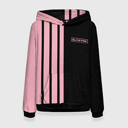 Женская толстовка BLACKPINK HALF BLACK-PINK MINI LOGO