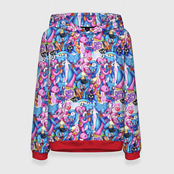 Женская толстовка POPPY PLAYTIME HAGGY WAGGY AND KISSY MISSY LOVE