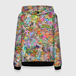 Женская толстовка MY SINGING MONSTERS Все персонажи