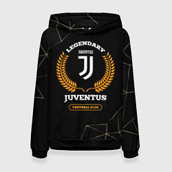 Женская толстовка Лого Juventus и надпись Legendary Football Club на