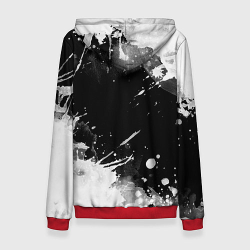 Женская толстовка КЛЕЙМО ЖЕРТВЫ - БЕРСЕРКBERSERK / 3D-Красный – фото 2