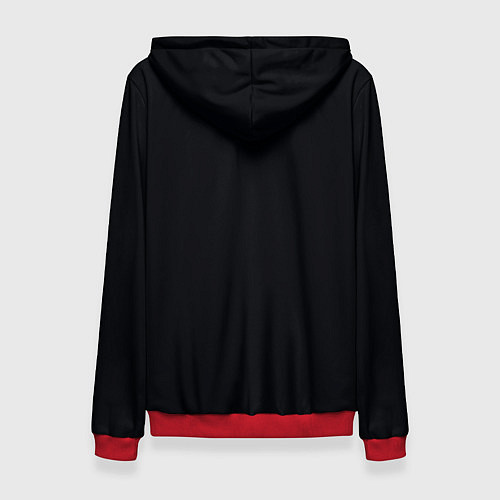 Женская толстовка Нилетто - модная музыка / 3D-Красный – фото 2